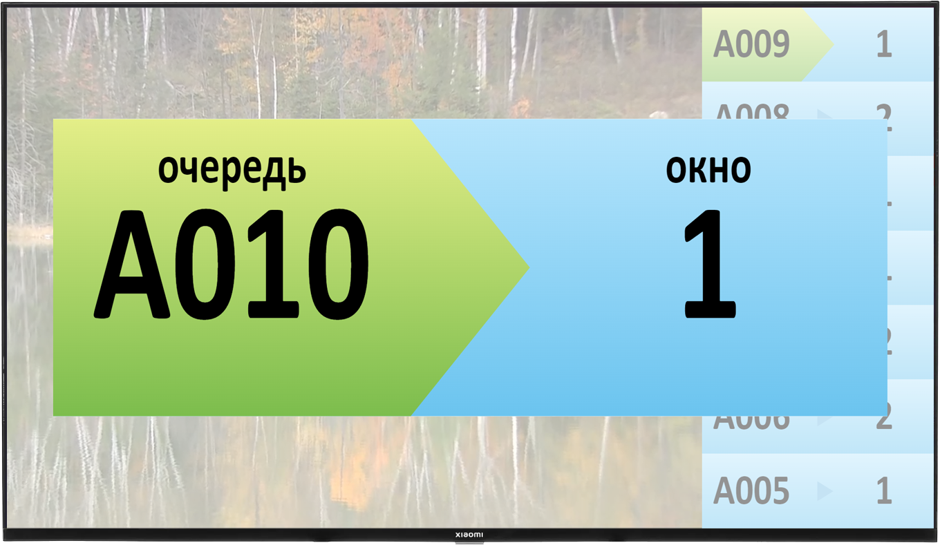 Главное информационное табло
